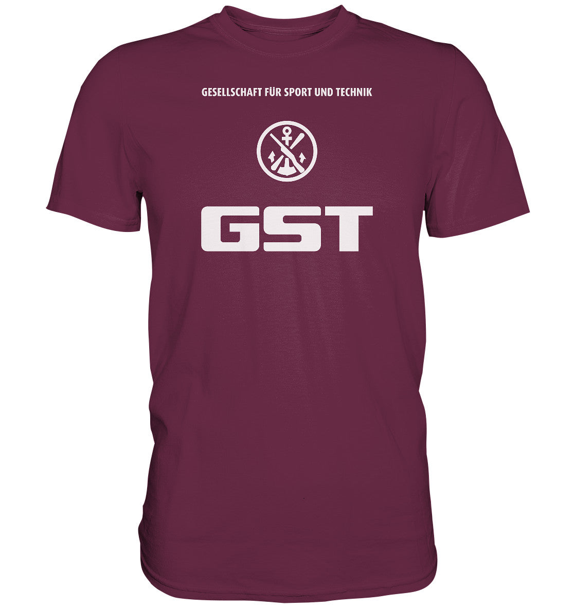 DDR Ostalgie Shirt Unisex • GST - GESELLSCHAFT FÜR SPORT UND TECHNIK