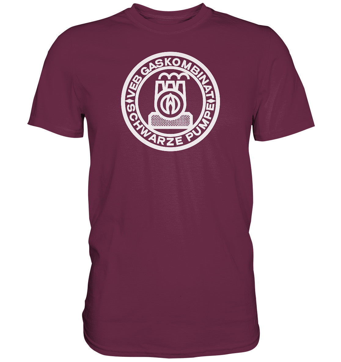 DDR Ostalgie Shirt Unisex • GASKOMBINAT SCHWARZE PUMPE