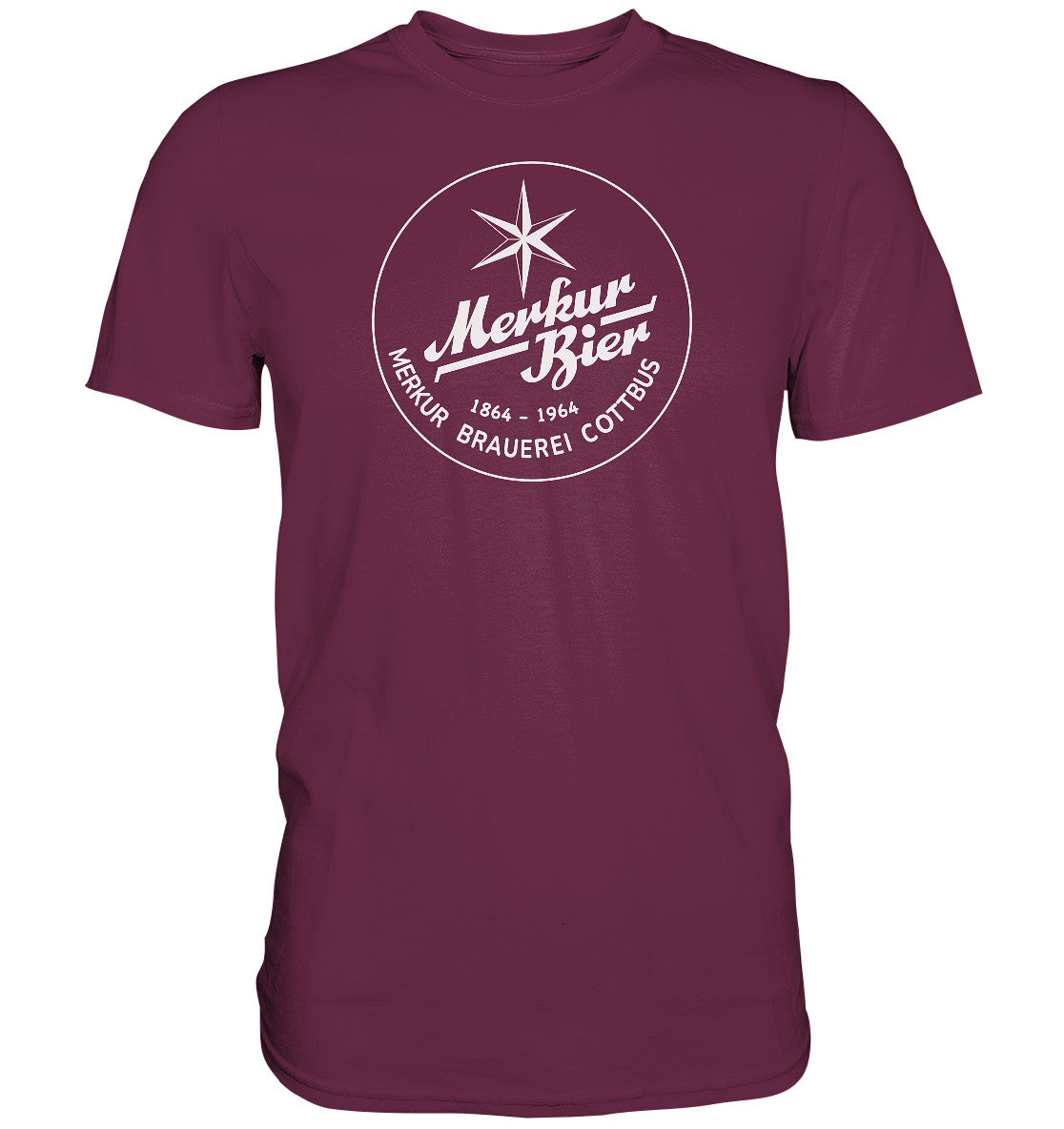 DDR Ostalgie Shirt Unisex • MERKUR BRAUEREI COTTBUS
