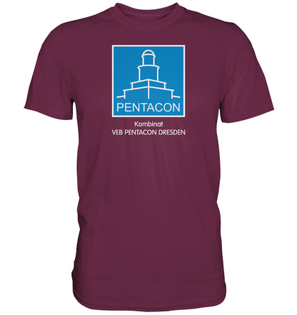 DDR Ostalgie Shirt Unisex • KOMBINAT VEB PENTACON DRESDEN