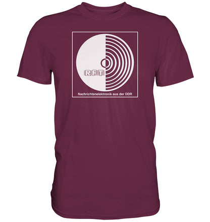 DDR Ostalgie Shirt Unisex • RFT NACHRICHTENELEKTRONIK AUS DER DDR