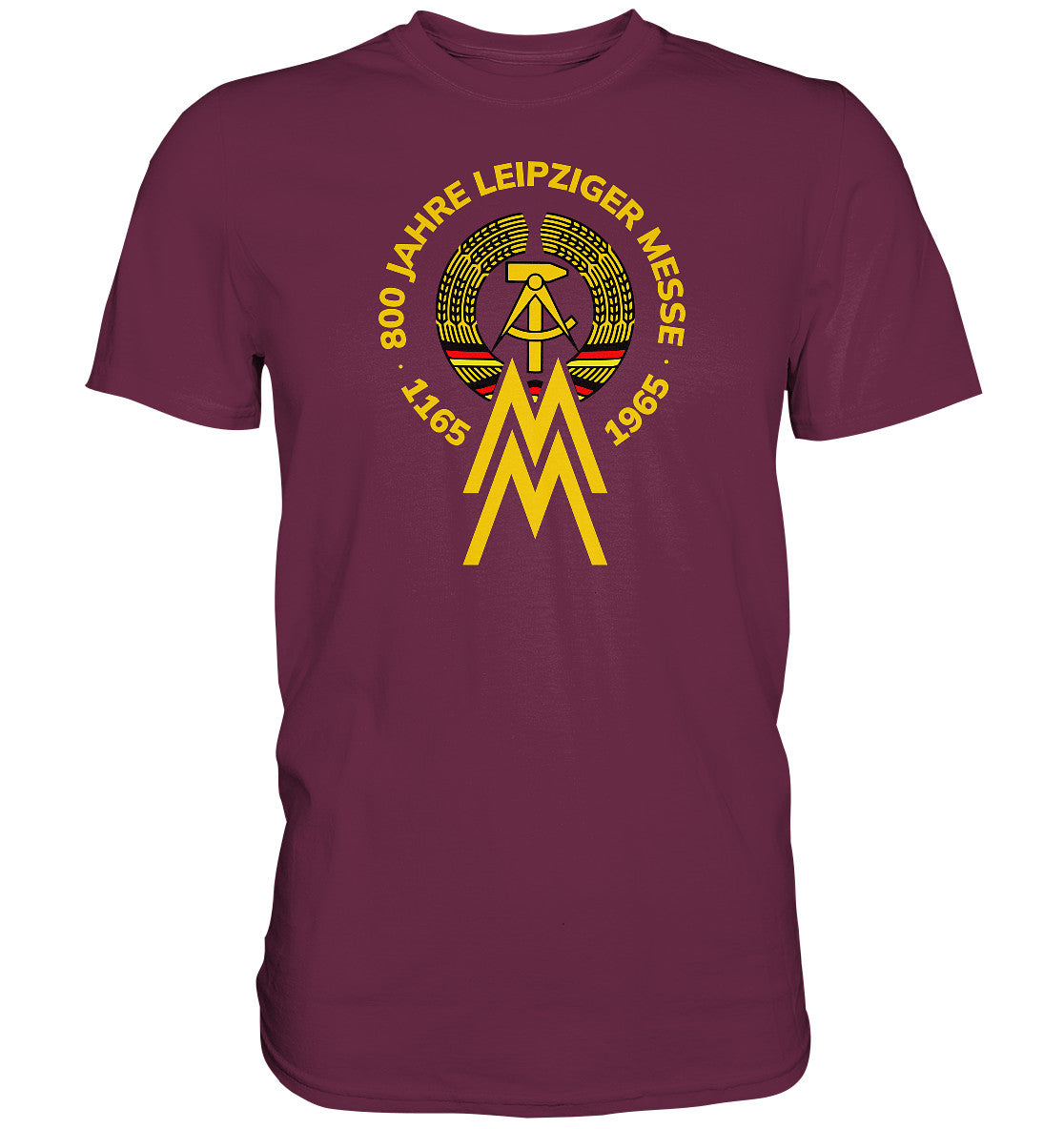 DDR Ostalgie Shirt Unisex • 800 JAHRE LEIPZIGER MESSE
