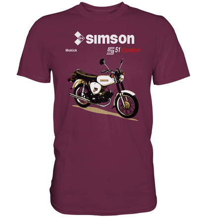 DDR Ostalgie Shirt Unisex • SIMSON COMFORT - ORIGINAL PROSPEKT
