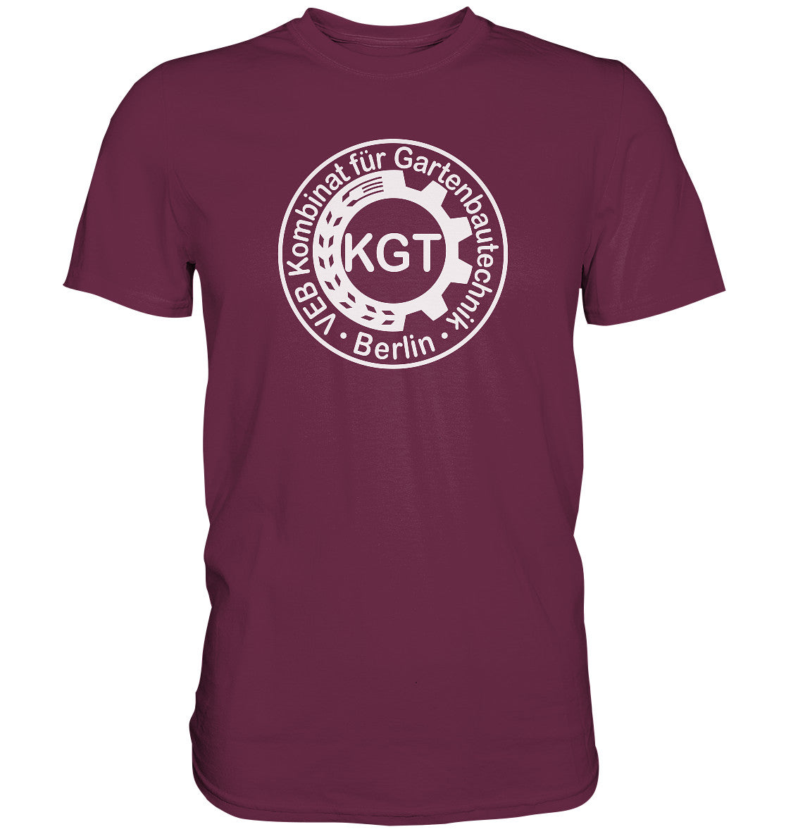 PREMIUM SHIRT UNISEX • KGT - VEB KOMBINAT FÜR GARTENBAUTECHNIK BERLIN