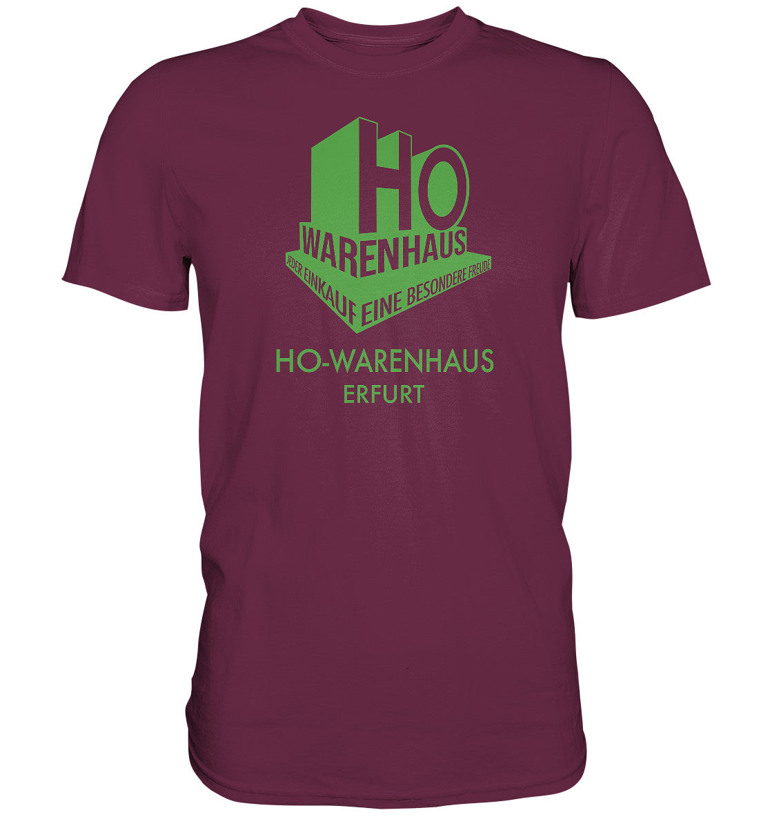 DDR Ostalgie Shirt Unisex • HO WARENHAUS ERFURT