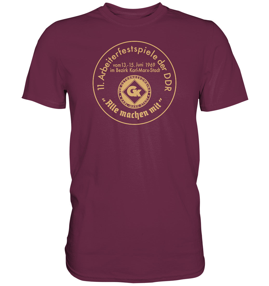 DDR Ostalgie Shirt Unisex • ARBEITERFESTSPIELE KARL-MARX-STADT