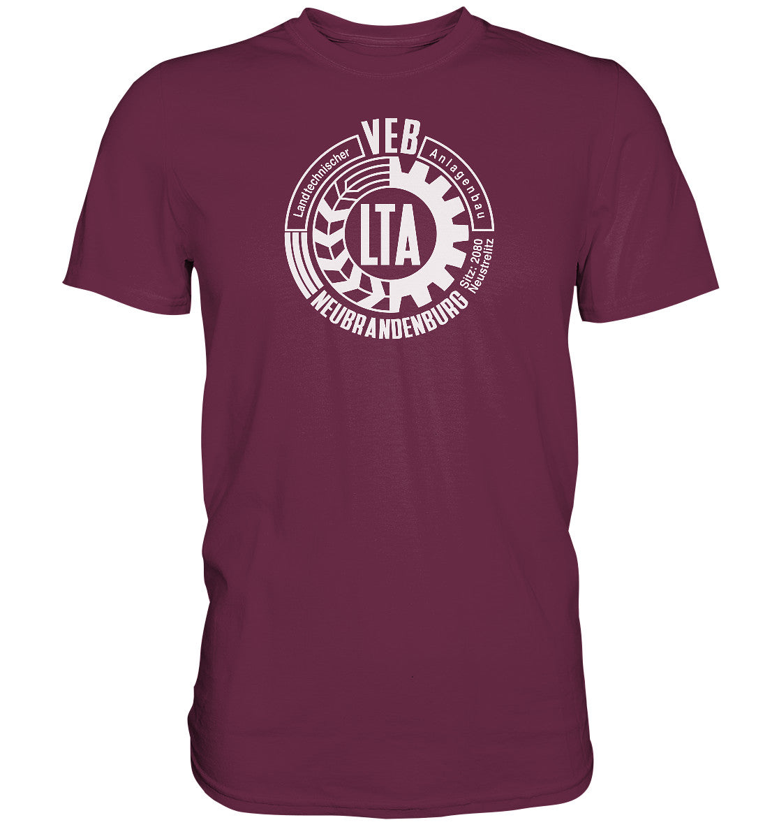 DDR Ostalgie Shirt Unisex • VEB LANDTECHNISCHER ANLAGENBAU NEUBRANDENBURG