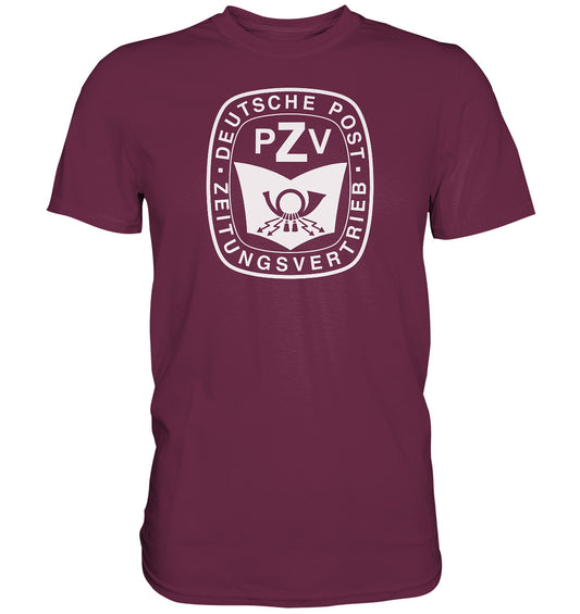DDR Ostalgie Shirt Unisex • DDR - DEUTSCHE POST - monochrom