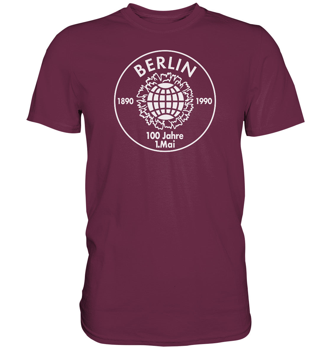 DDR Ostalgie Shirt Unisex • BERLIN - 100 JAHRE 1. MAI - 1990