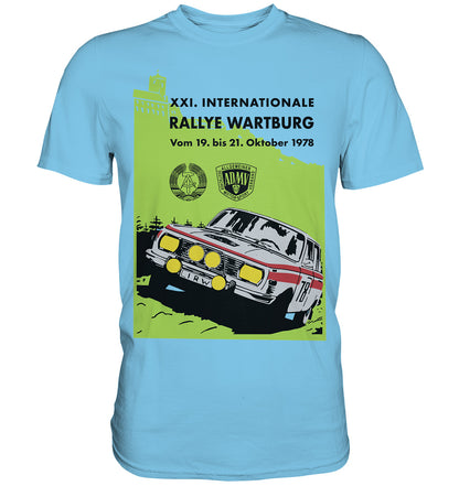 PREMIUM SHIRT UNISEX • INTERNATIONALE RALLYE WARTBURG - 1978