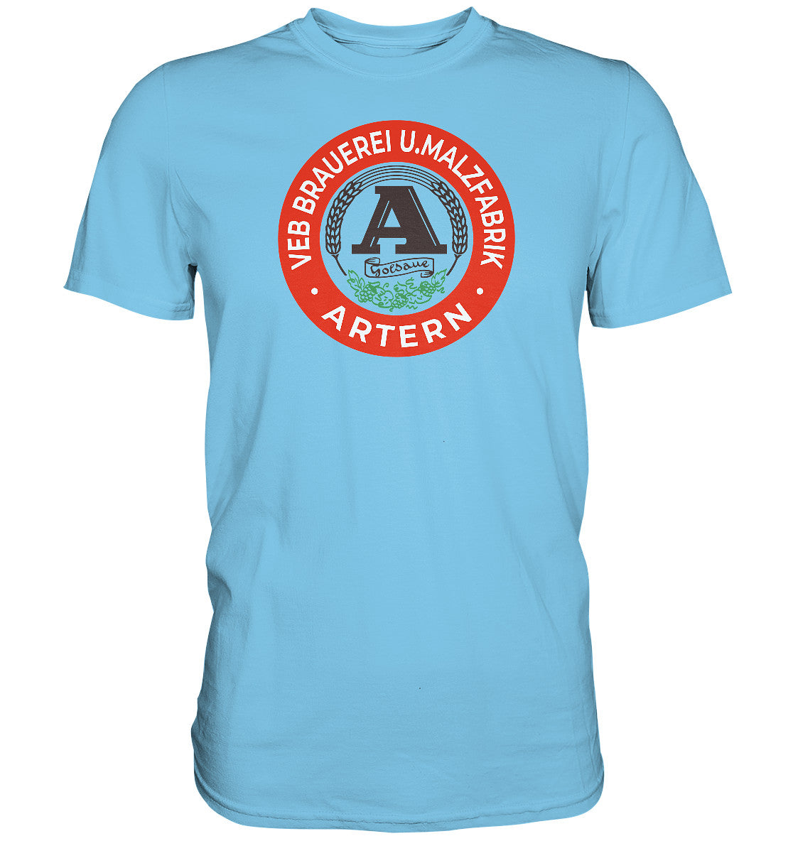 PREMIUM SHIRT UNISEX • VEB BRAUEREI ARTERN GOLDAUE