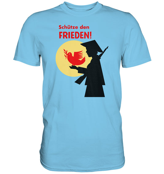 DDR Ostalgie Shirt Unisex • SCHÜTZE DEN FRIEDEN! SOLIDARITÄT MIT VIETNAM