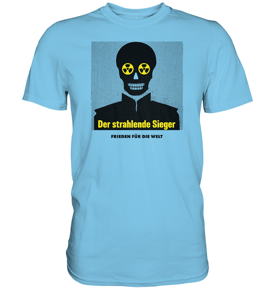 DDR Ostalgie Shirt Unisex • DER STRAHLENDE SIEGER - FRIEDEN FÜR DIE WELT!