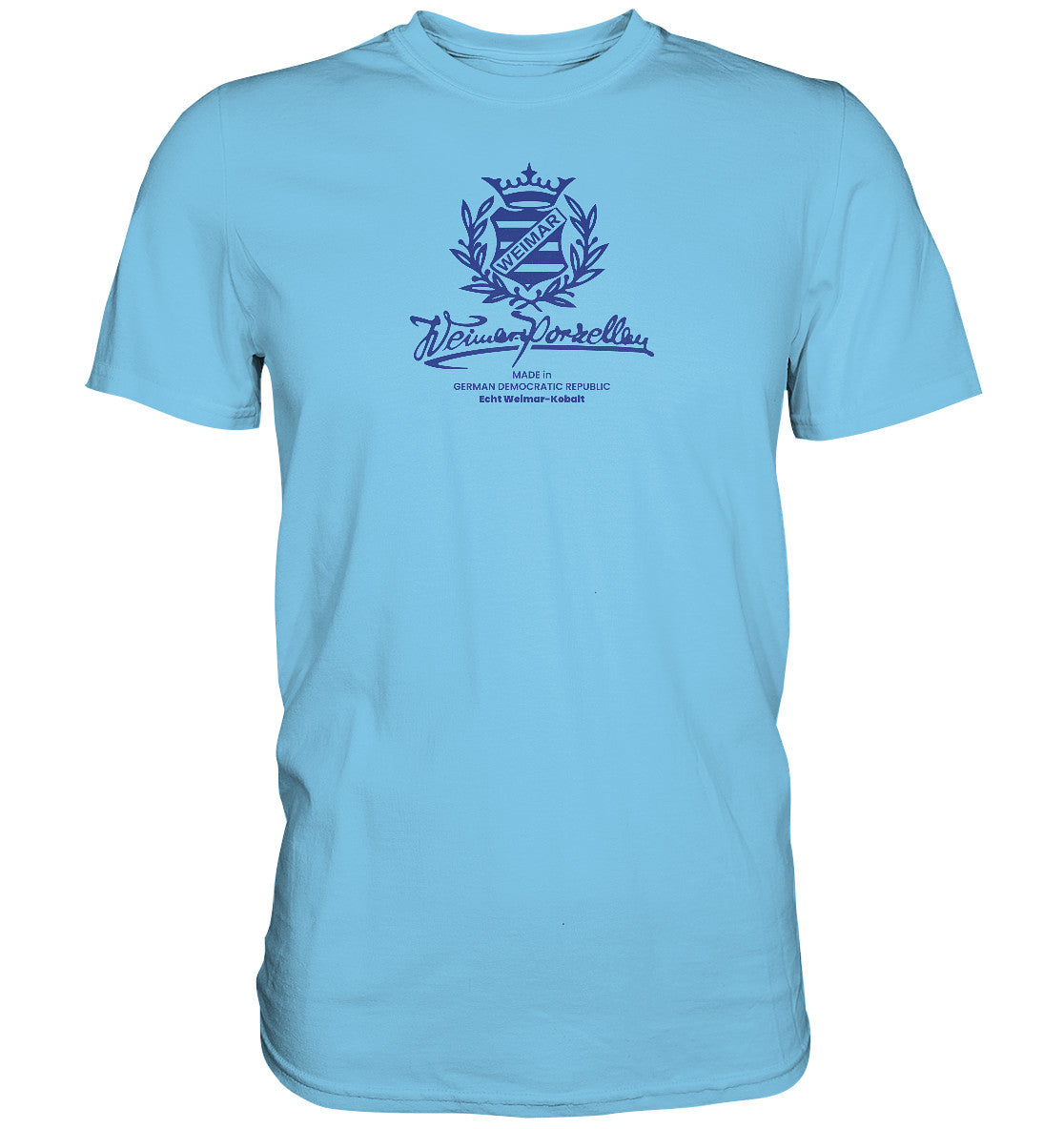DDR Ostalgie Shirt Unisex • WEIMAR-PORZELLAN BLANKENHAIN