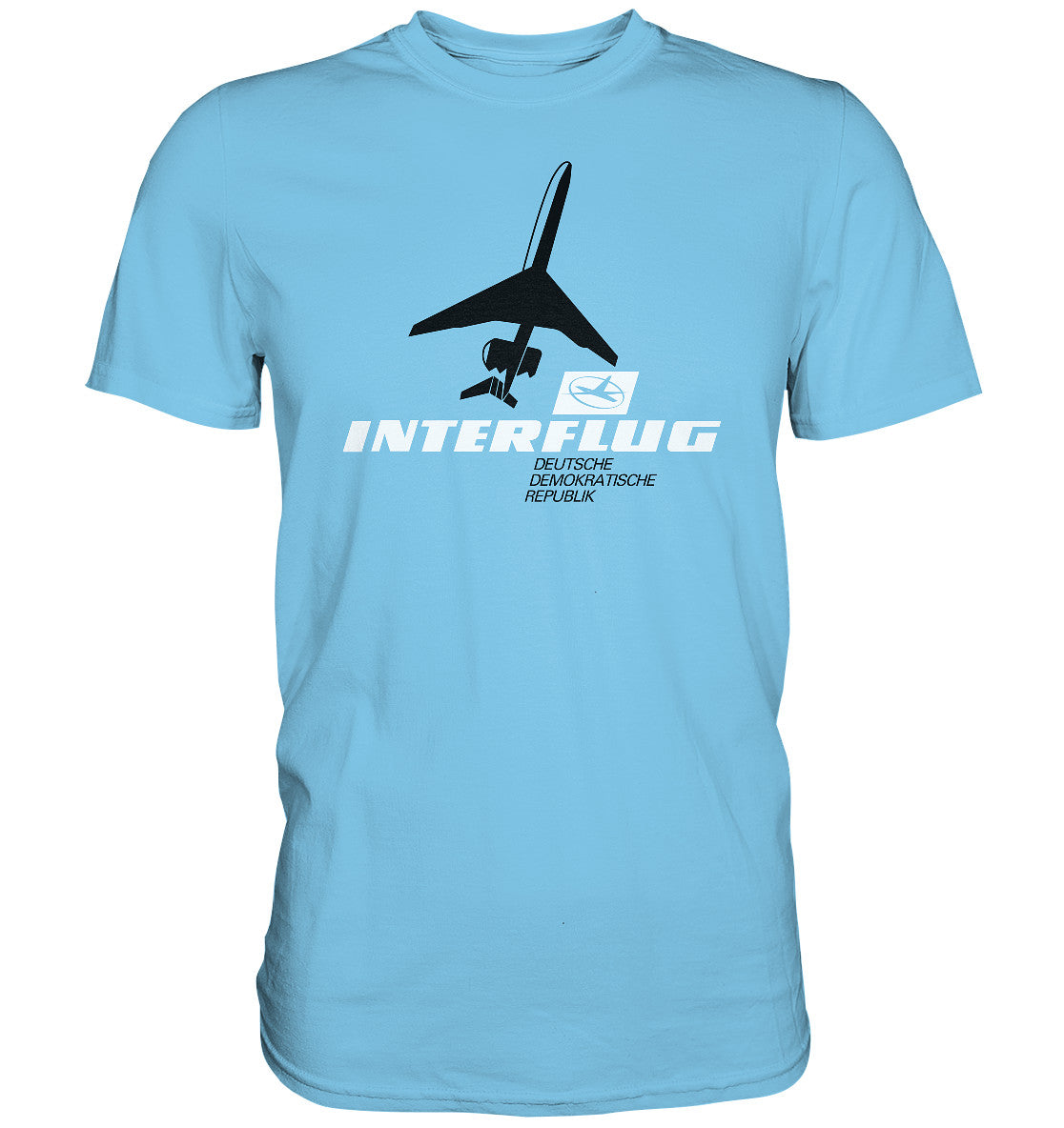 DDR Ostalgie Shirt Unisex • IF - INTERFLUG DDR - ORIGINAL WERBUNG 1981