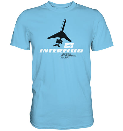 DDR Ostalgie Shirt Unisex • IF - INTERFLUG DDR - ORIGINAL WERBUNG 1981