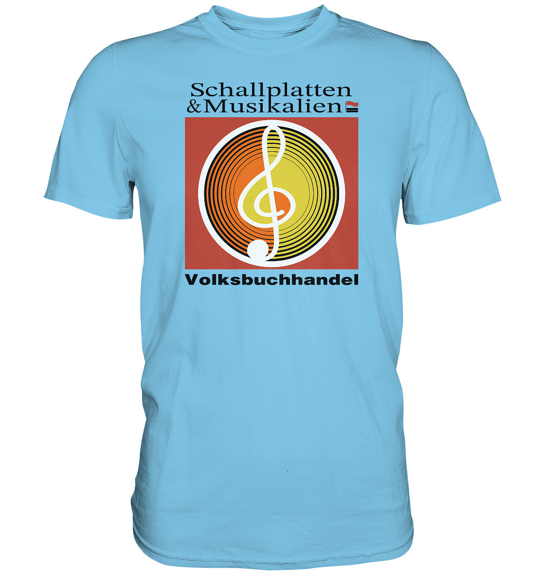 DDR Ostalgie Shirt Unisex • SCHALLPLATTEN VOLKSBUCHHANDEL