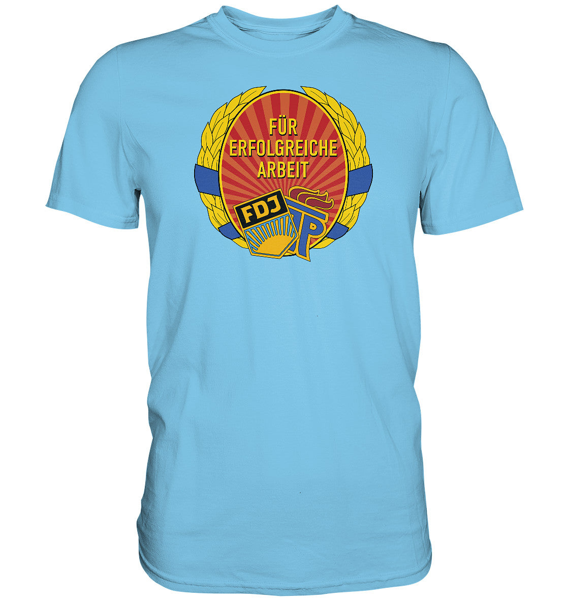 DDR Ostalgie Shirt Unisex • ABZEICHEN - FÜR ERFOLGREICHE ARBEIT