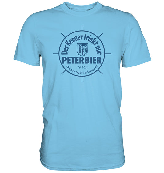 PREMIUM SHIRT UNISEX • PETERBIER - VEB BRAUEREI KÖNIGSEE