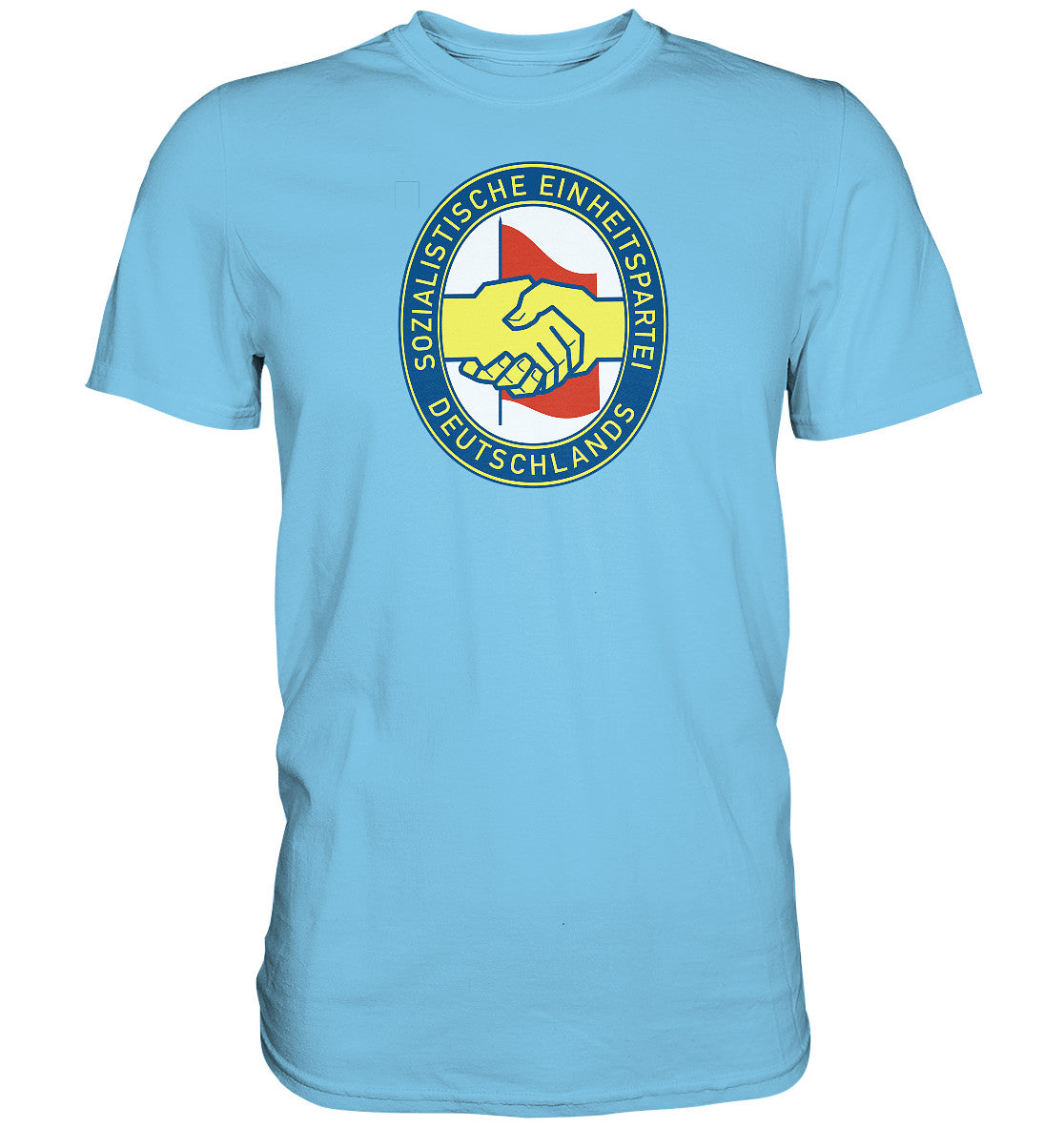 DDR Ostalgie Shirt Unisex • SED LOGO