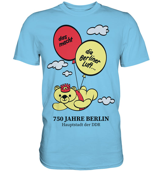 DDR Ostalgie Shirt Unisex • 750 JAHRE BERLIN