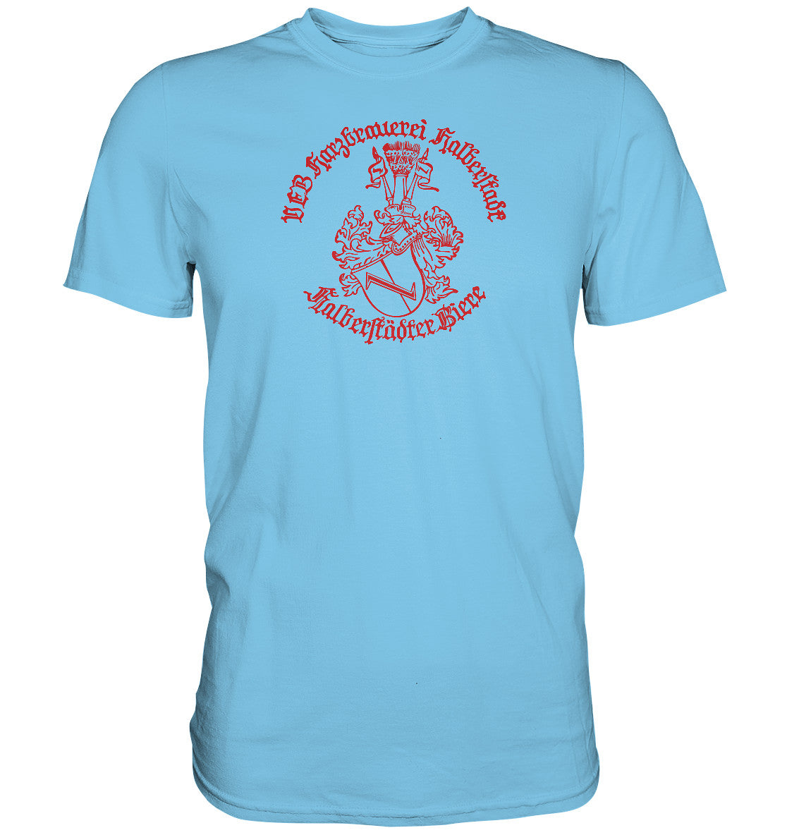 DDR Ostalgie Shirt Unisex • HALBERSTÄDTER BIERE