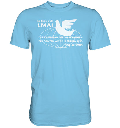 DDR Ostalgie Shirt Unisex • ES LEBE DER ERSTE MAI