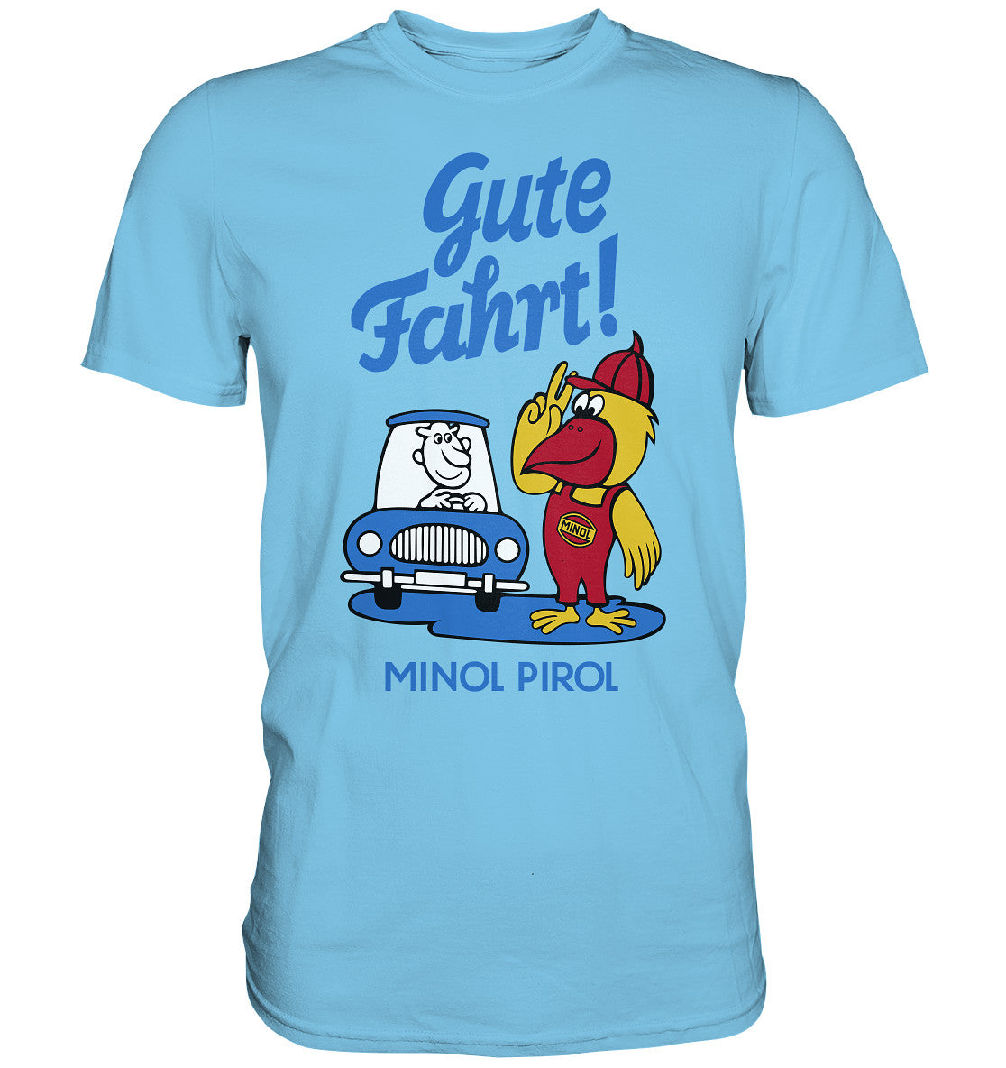 DDR Ostalgie Shirt Unisex • GUTE FAHRT! MINOL PIROL