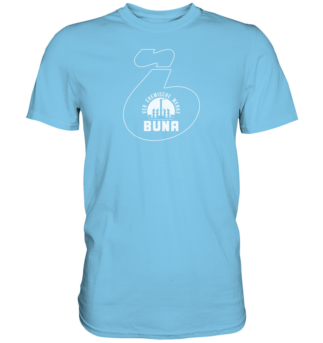 DDR Ostalgie Shirt Unisex • CHEMISCHE WERKE BUNA