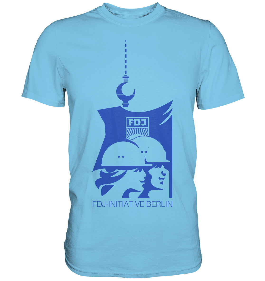 DDR Ostalgie Shirt Unisex • FDJ-INITIATIVE BERLIN