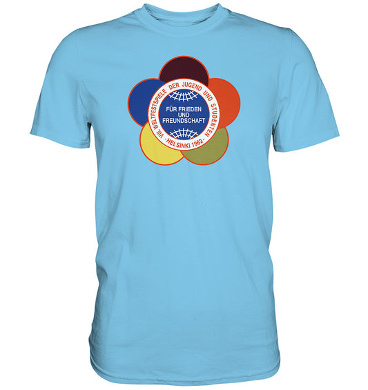 DDR Ostalgie Shirt Unisex • WELTFESTSPIELE DER JUGEND - HELSINKI 1962