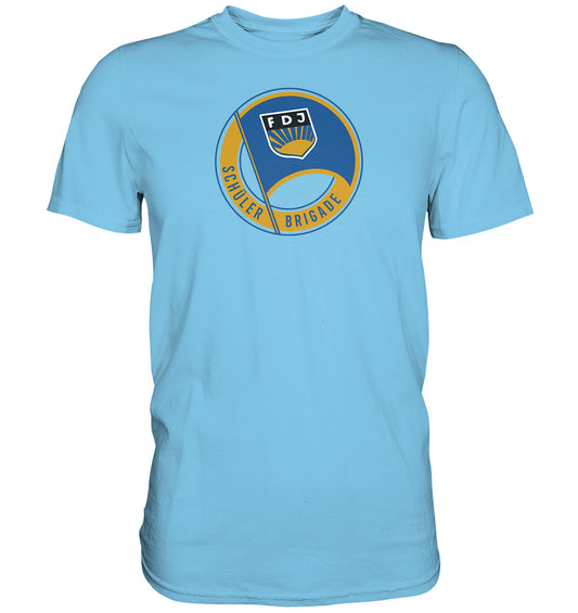 DDR Ostalgie Shirt Unisex •  FDJ SCHÜLERBRIGADE