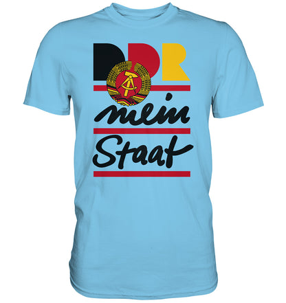 DDR Ostalgie Shirt Unisex • DDR - MEIN STAAT