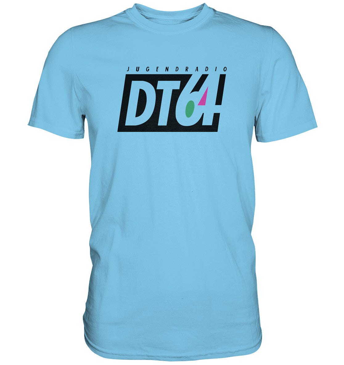 DDR Ostalgie Shirt Unisex • DT64 JUGENDRADIO - hell