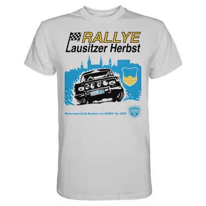 PREMIUM SHIRT UNISEX • RALLYE LAUSITZER HERBST, MOTORSPORTCLUB BAUTZEN