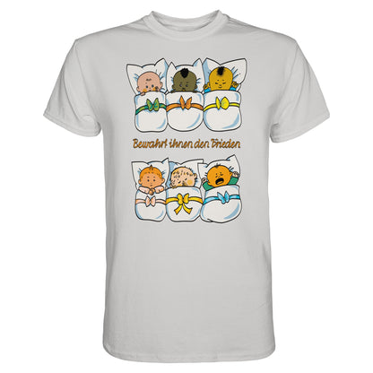 DDR Ostalgie Shirt Unisex • BEWAHRT IHNEN DEN FRIEDEN (DDR ORIGINAL-PLAKAT)