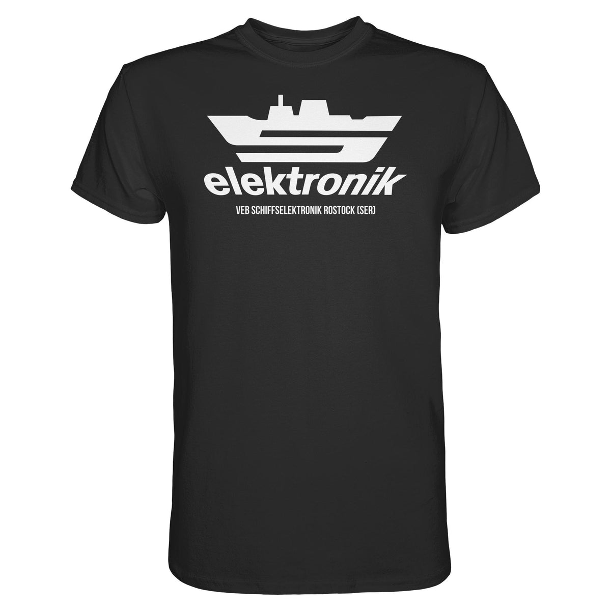 DDR Ostalgie Shirt Unisex • VEB SCHIFFSELEKTRONIK ROSTOCK