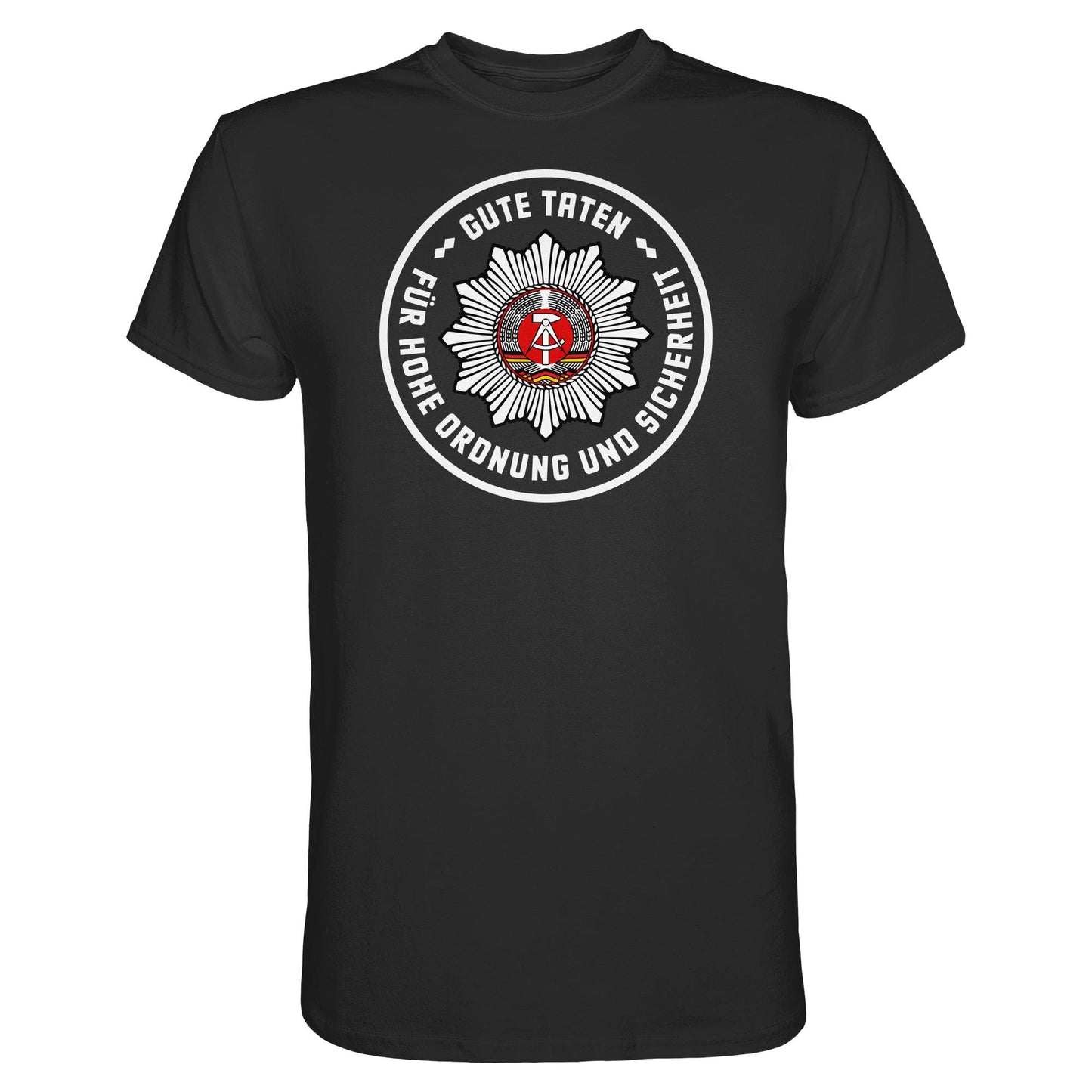 DDR Ostalgie Shirt Unisex • ABZEICHEN VOLKSPOLIZEI FÜR JUNGE PIONIERE