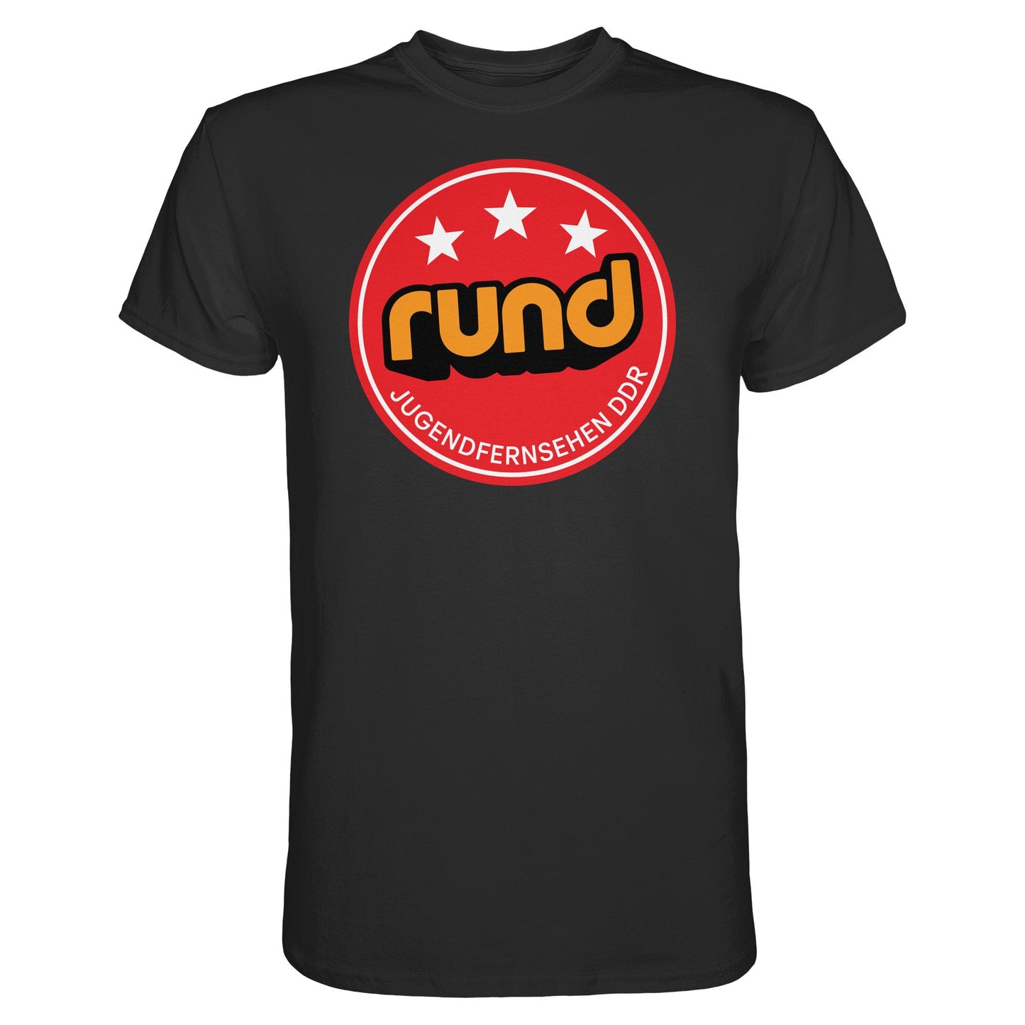 DDR Ostalgie Shirt Unisex • RUND - JUGENDFERNSEHEN DDR