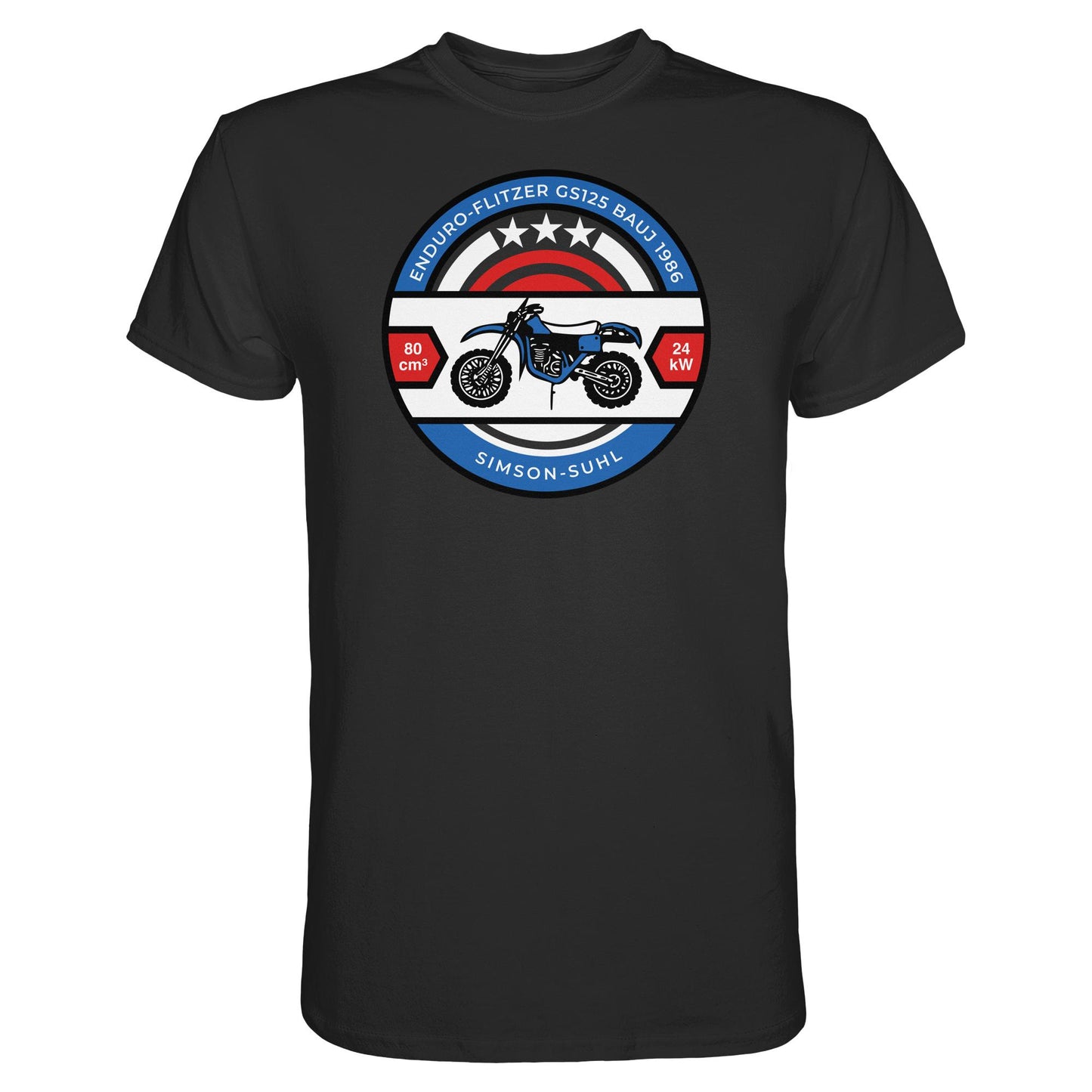 DDR Ostalgie Shirt Unisex • SIMSON ENDURO GS125 - ORIGINAL BIERDECKEL