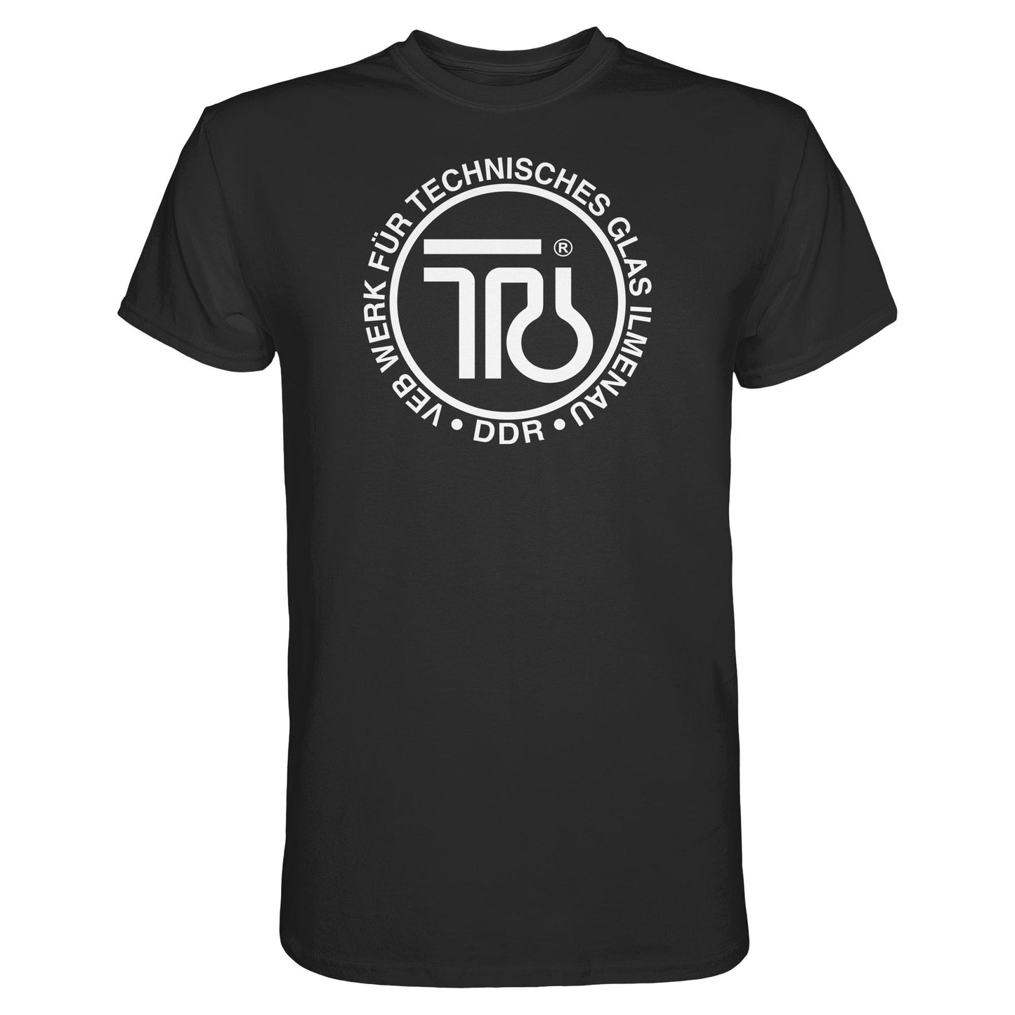 DDR Ostalgie Shirt Unisex • VEB WERK FÜR TECHNISCHES GLAS ILMENAU