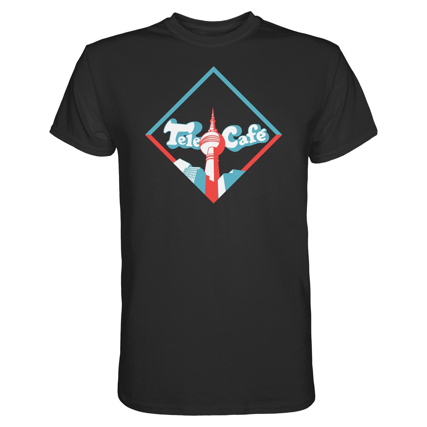 DDR Ostalgie Shirt Unisex • TELE CAFÉ IM FERNSEHTURM BERLIN