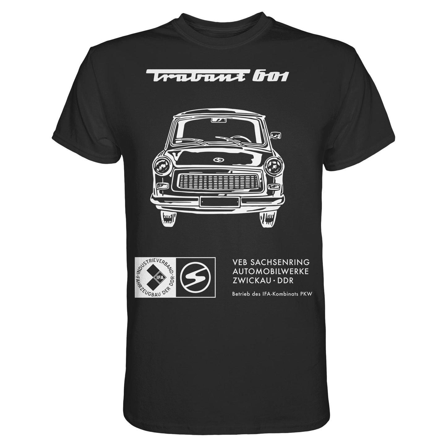 DDR Ostalgie Shirt Unisex • TRABANT 601 (ORIGINAL TITEL BETRIEBSANLEITUNG)