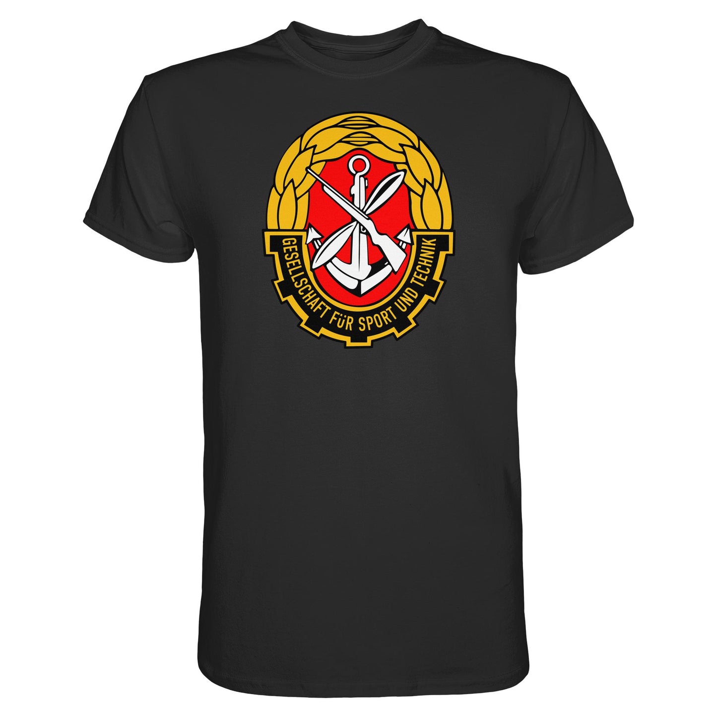 DDR Ostalgie Shirt Unisex • GST - GESELLSCHAFT FÜR SPORT UND TECHNIK