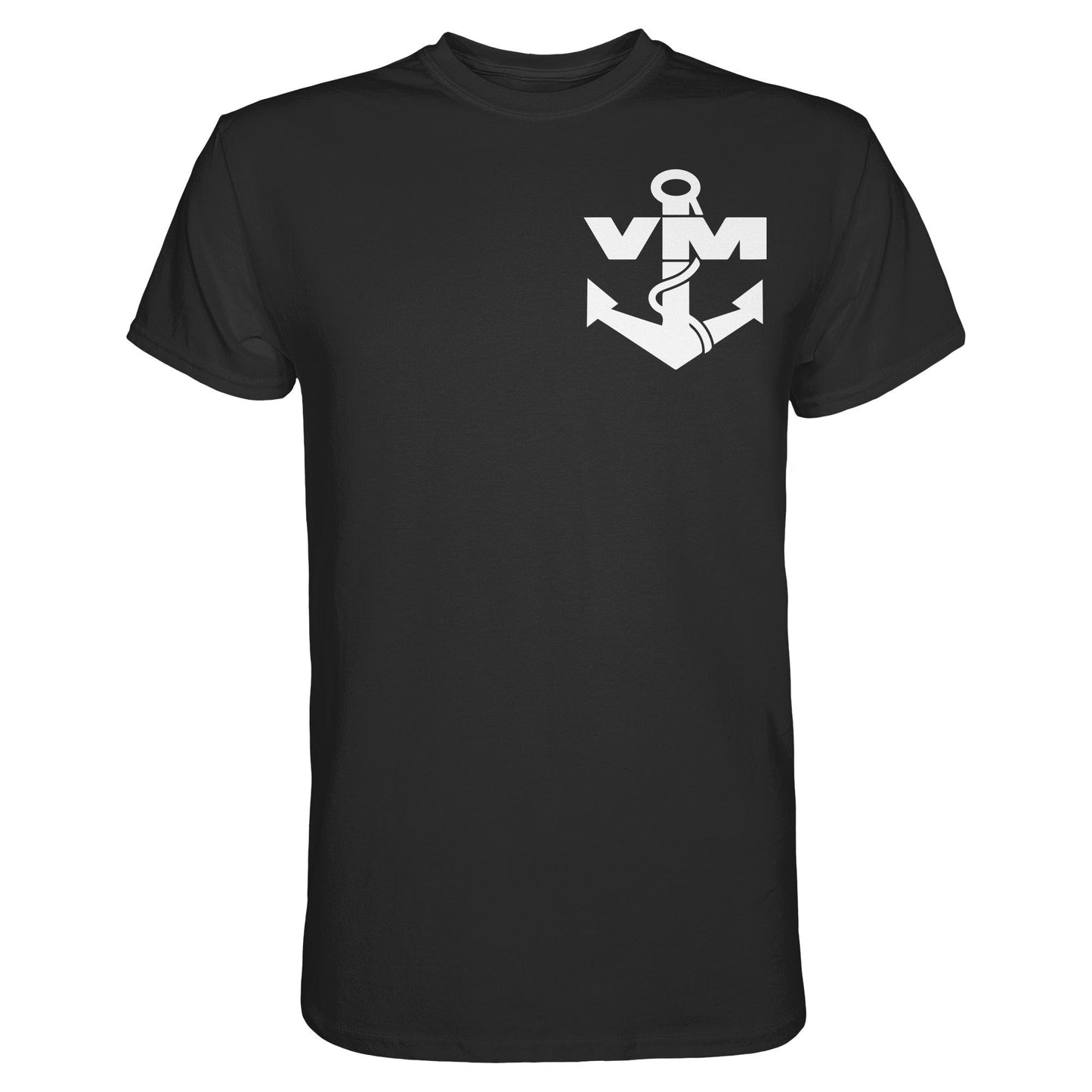 DDR Ostalgie Shirt Unisex • NVA EMBLEM - VOLKSMARINE SEESTREITKRÄFTE - DUNKEL