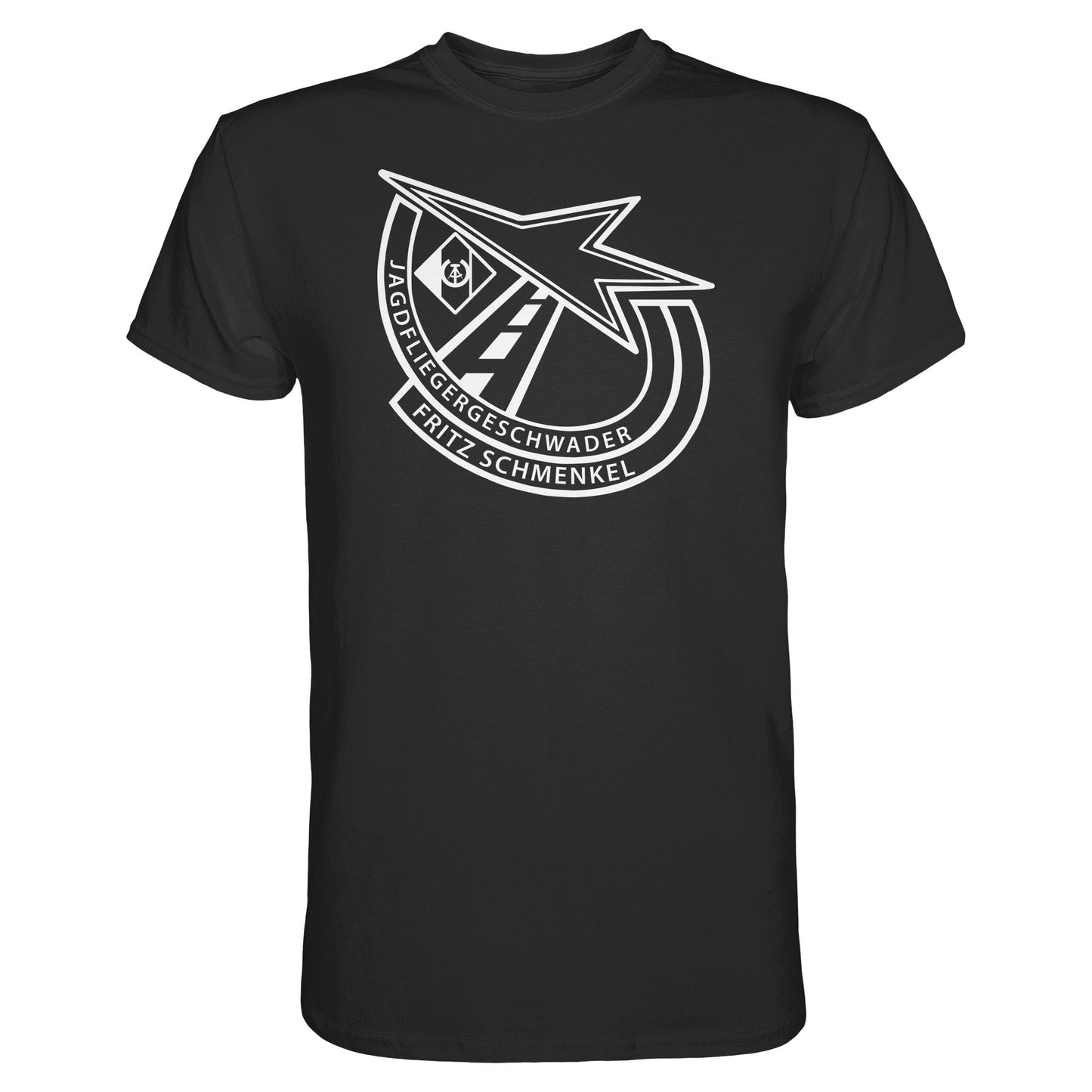 DDR Ostalgie Shirt Unisex • NVA EMBLEM - GESCHWADER FRITZ SCHMENKEL