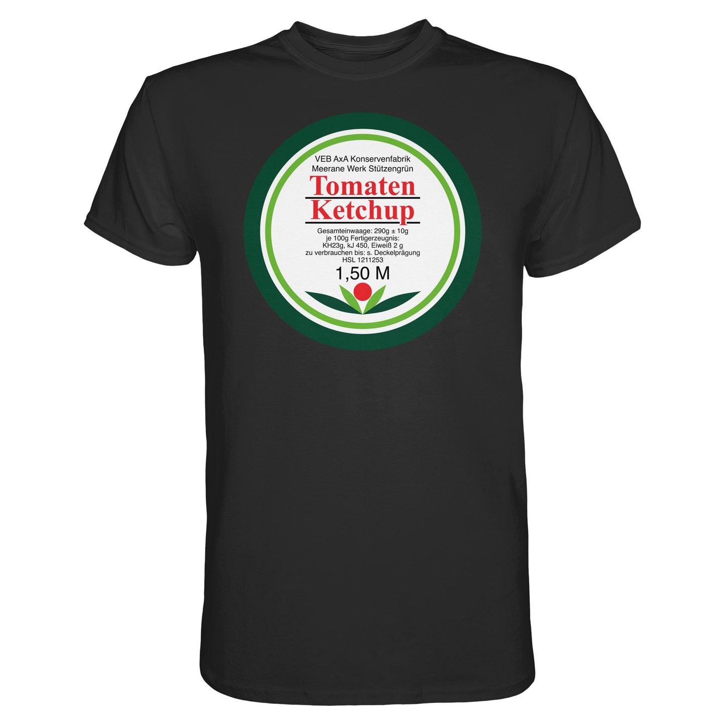 DDR Ostalgie Shirt Unisex • VEB AXA KONSERVEN MEERANE - TOMATEN-KETCHUP