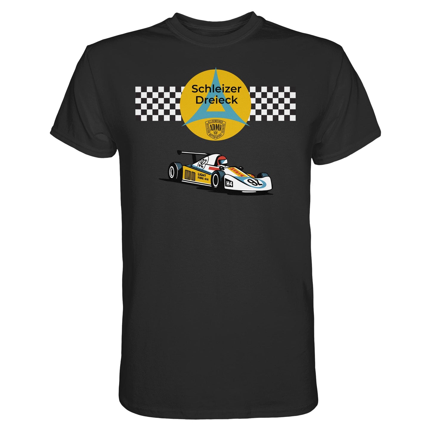 DDR Ostalgie Shirt Unisex • SCHLEIZER DREIECK DDR (ORIGINAL-WIMPEL)