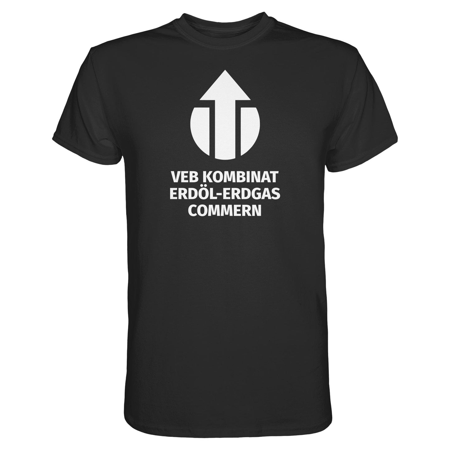 DDR Ostalgie Shirt Unisex • VEB KOMBINAT ERDÖL-ERDGAS COMMERN