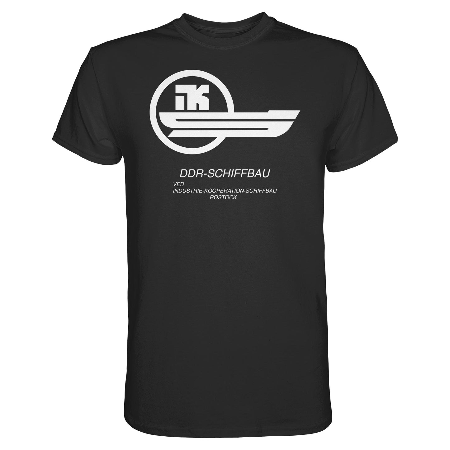 DDR Ostalgie Shirt Unisex • VEB INDUSTRIE-KOOPERATION SCHIFFBAU ROSTOCK